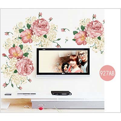 AY927 flower wall sticker 